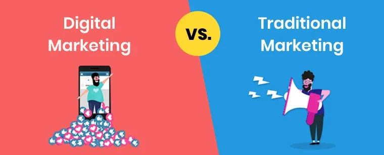 Difference Between Traditional Marketing and Digital Marketing